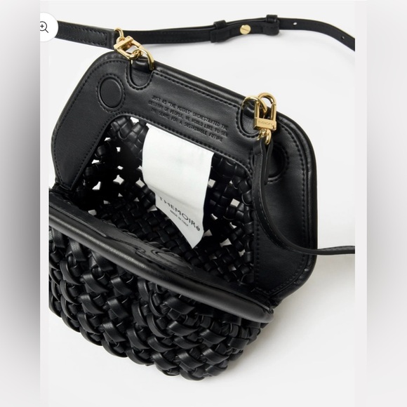 THEMOIRE NWT Gea Knots Eco-Fabric Clutch Bag - Picture 5 of 8